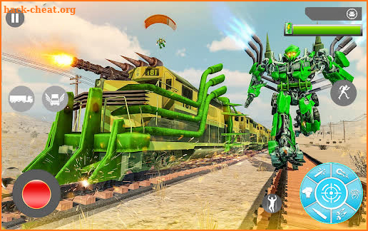 Super Train robot transformation: Grand robot game screenshot