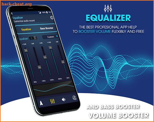 Super Volume Booster: Bass Booter for Android 2019 screenshot