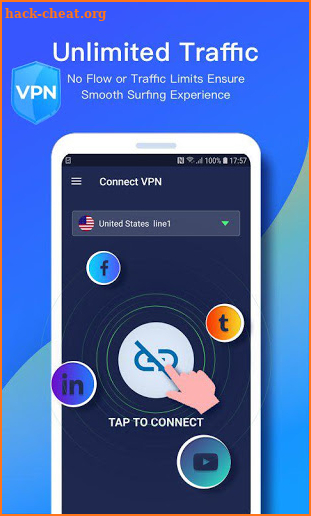 Super VPN - Fast, Secure &Unlimited Free VPN screenshot