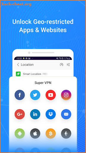 Super VPN - Free, Fast, Secure & Unlimited Proxy screenshot
