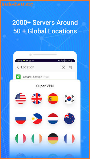 Super VPN - Free, Fast, Secure & Unlimited Proxy screenshot