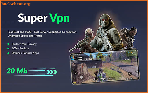 Super VPN - Unlimited Proxy & Fast Unblock Master screenshot