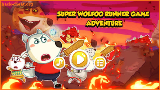 Super wolfoo world family game screenshot