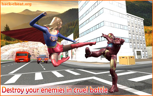 Super women Hero screenshot