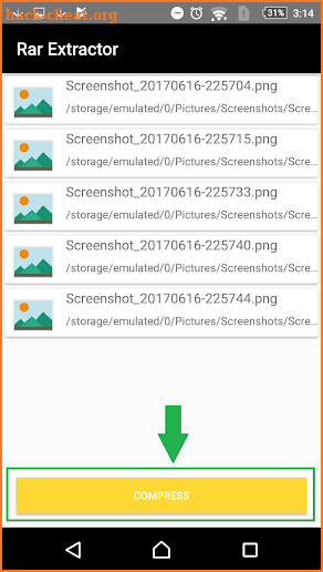 Super Zip unzip & Rar File extractor screenshot