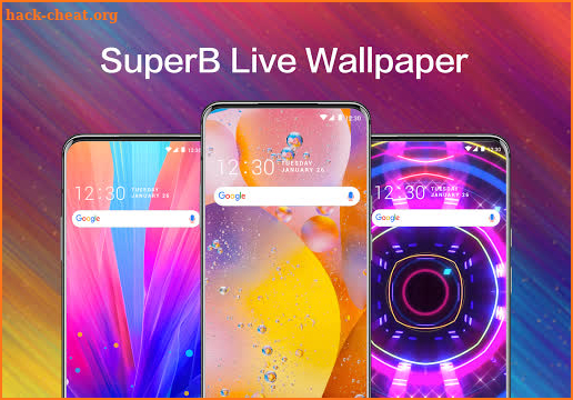 SuperB Live Wallpaper screenshot