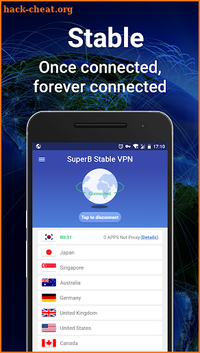 SuperB Stable VPN screenshot