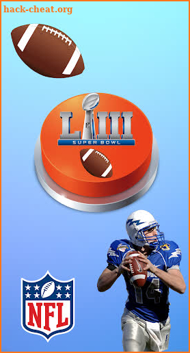 SuperBowl Touchdown Button screenshot