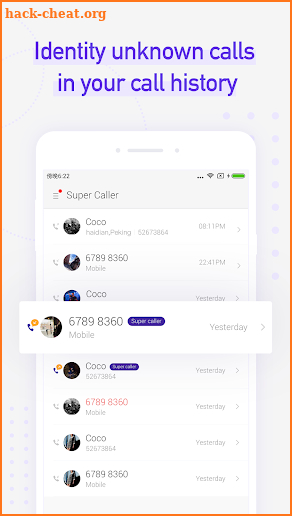 Supercaller - Caller ID & Call Blocker FREE screenshot