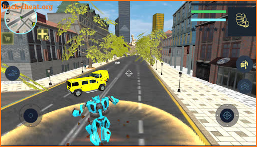 Supercar Robot Car Super Transform Futuristic Wars screenshot