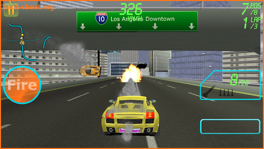 Supercar Shooter : Death Race screenshot