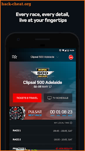 Supercars Official App screenshot