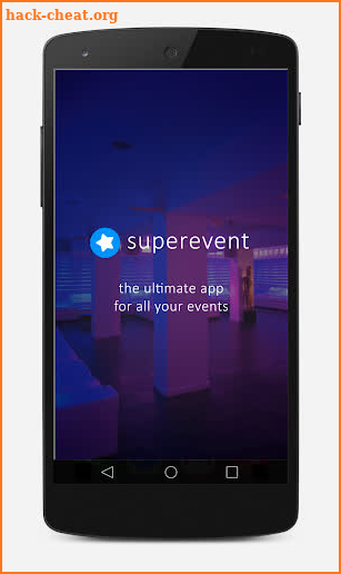 Superevent screenshot