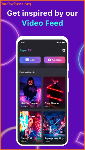 SuperFX: Effects Video Editor screenshot