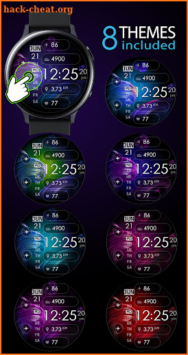 SuperGalaxy Watch Face screenshot