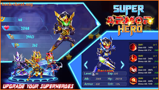 Superhero Armor: City War - Robot Fighting Premium screenshot