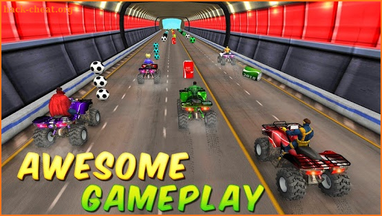 Superhero Atv Quad Hunters - Endless Tuner Games screenshot