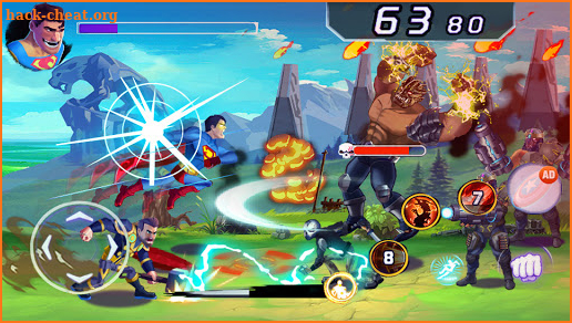 Superhero Back - Fight for Revengers screenshot