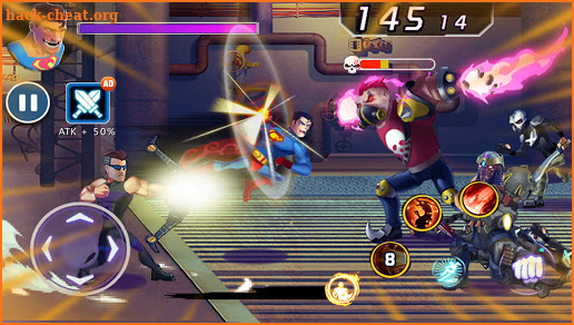 Superhero Back - Fight for Revengers screenshot