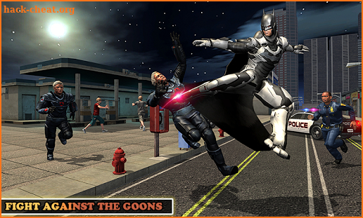 Superhero Bat Robot Flying Bat Hero Rescue Mission screenshot