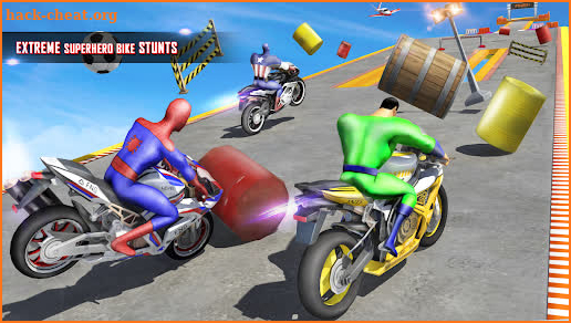 Superhero Bike Games Stunts screenshot