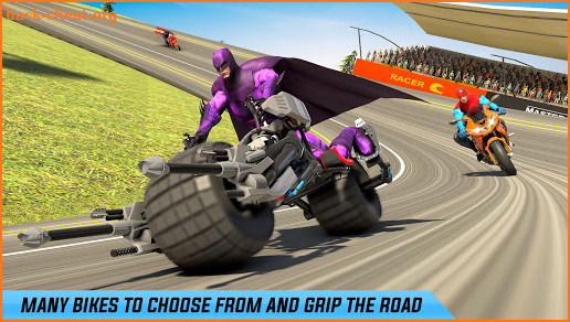 Superhero Bike Racing GT Stunt screenshot