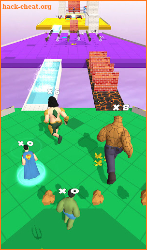 Superhero Bridge Race 3D screenshot