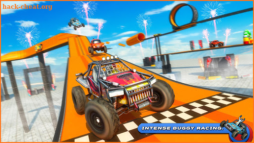 Superhero Buggy GT Mega Ramp Stunts Free screenshot