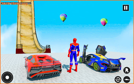 Superhero Car Stunts: Car Game screenshot