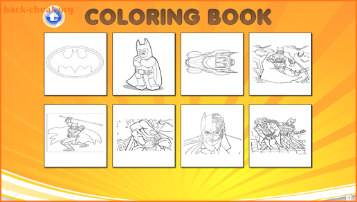 Superhero Coloring Book - Kids screenshot