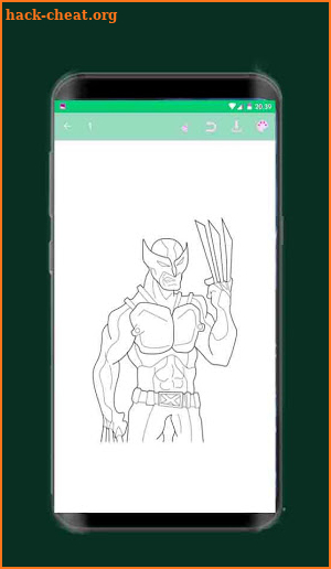 Superhero Coloring for Kids screenshot