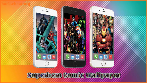 Superhero Comic Wallpaper screenshot