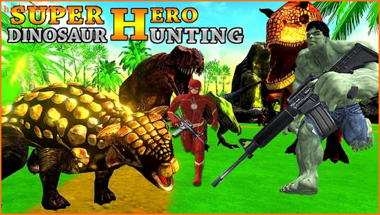 Superhero Dinosaur Hunting: Frontier Free Shooting screenshot