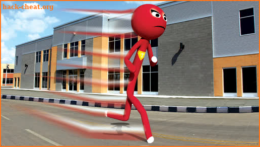 Superhero flash stickman fighting vs gangsters screenshot