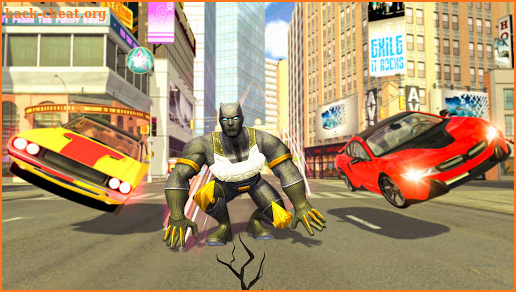 Superhero Game: Panther Rope Hero Crime City Games screenshot