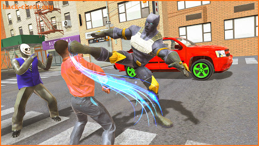 Superhero Game: Panther Rope Hero Crime City Games screenshot