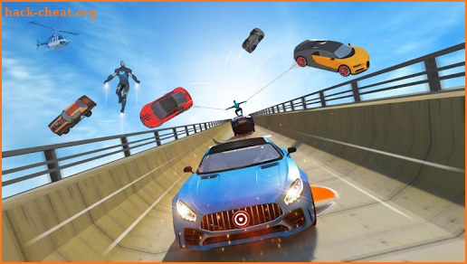 Superhero Games - Mega Ramp screenshot