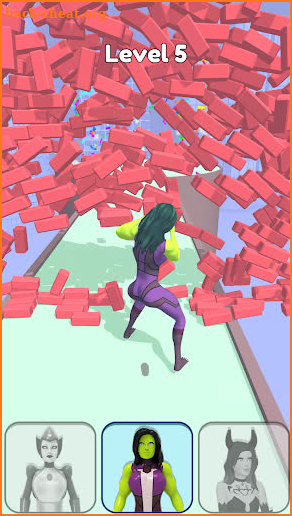 SuperHero Girl screenshot