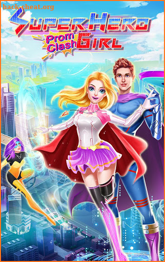 Superhero Girl Prom Clash screenshot