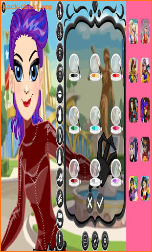 Superhero-Harley Stylish Girls Dress Up screenshot