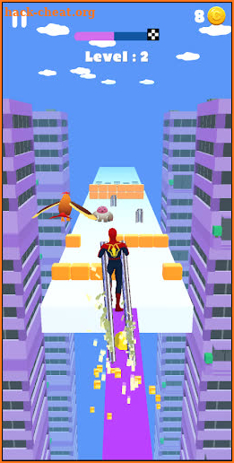 Superhero High Stilts screenshot