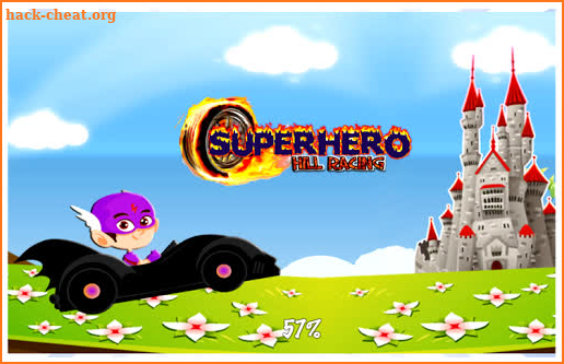 Superhero Hill Racing screenshot