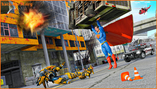 Superhero Man Adventure Game - Animal Rescue Fight screenshot