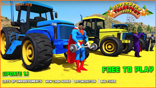 Superhero: Marvelous Zoo Carriage (farm simulator) screenshot