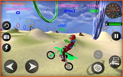 SuperHero Moto jump screenshot