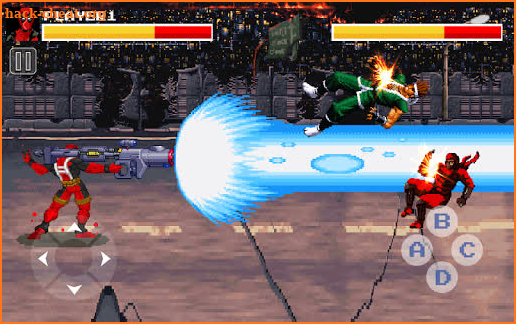 SuperHero Ninja Rope Fight Dual Sword Fight Pixel screenshot