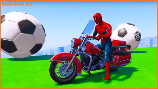 Superhero Police Bike Stunt: Free Kids Racing Game screenshot