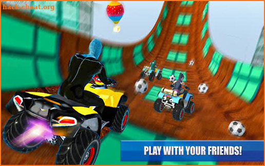 Superhero Quad Bike GT Stunt screenshot