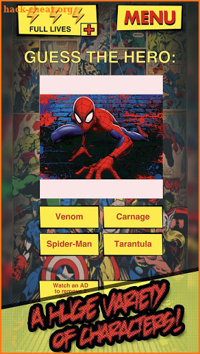 SuperHero Quiz 2019 - Trivia screenshot