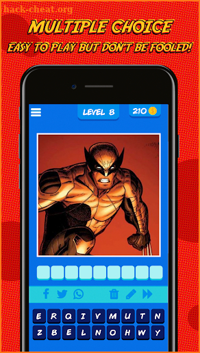 Superhero Quiz Free - Guess the hero crack screenshot